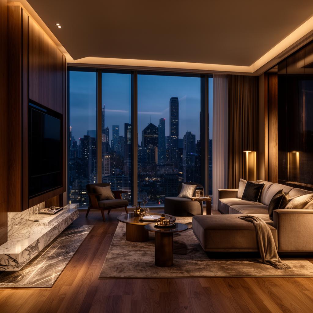 Luxury serviced apartment