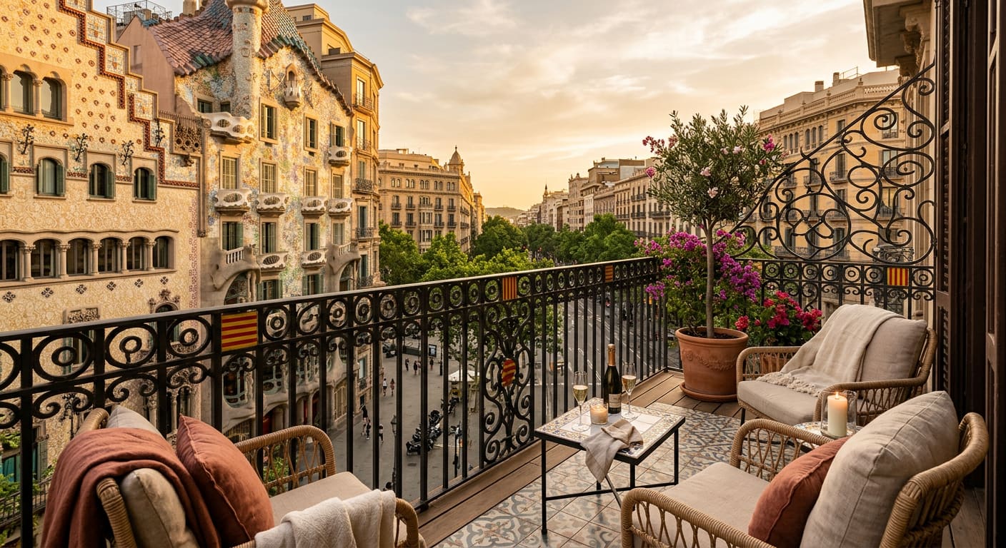 Luxury short-term rentals in Barcelona, Spain