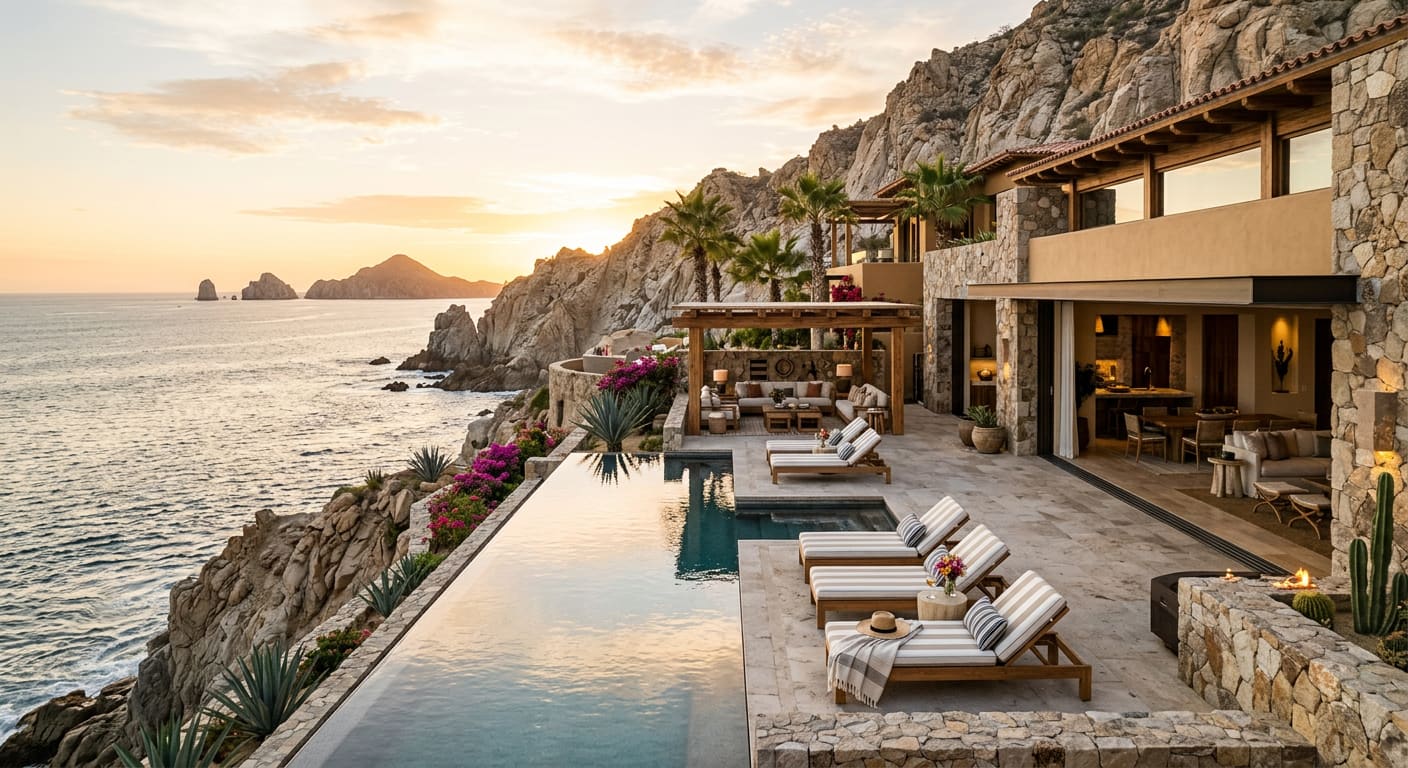 Luxury short-term rentals in Cabo San Lucas, Mexico