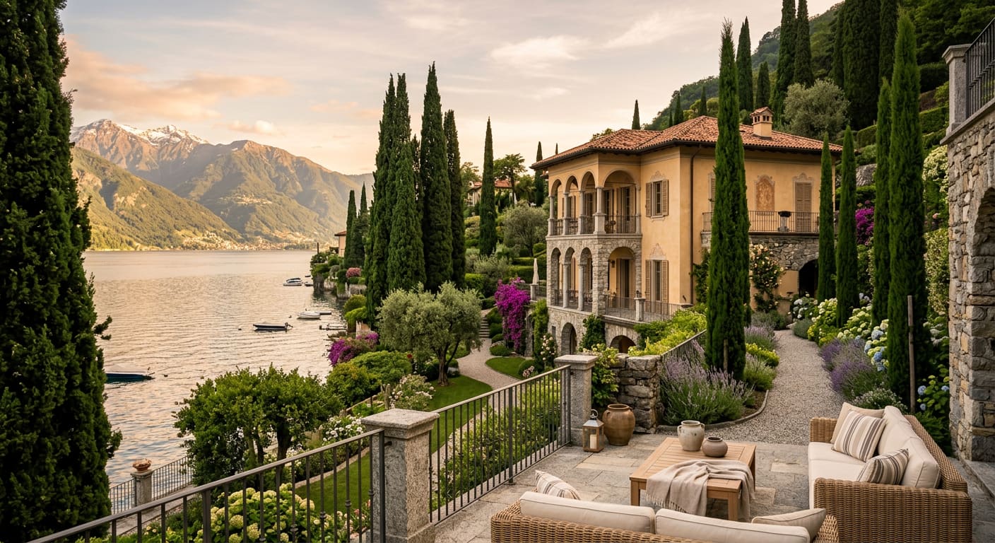 Luxury short-term rentals in Lake Como, Italy