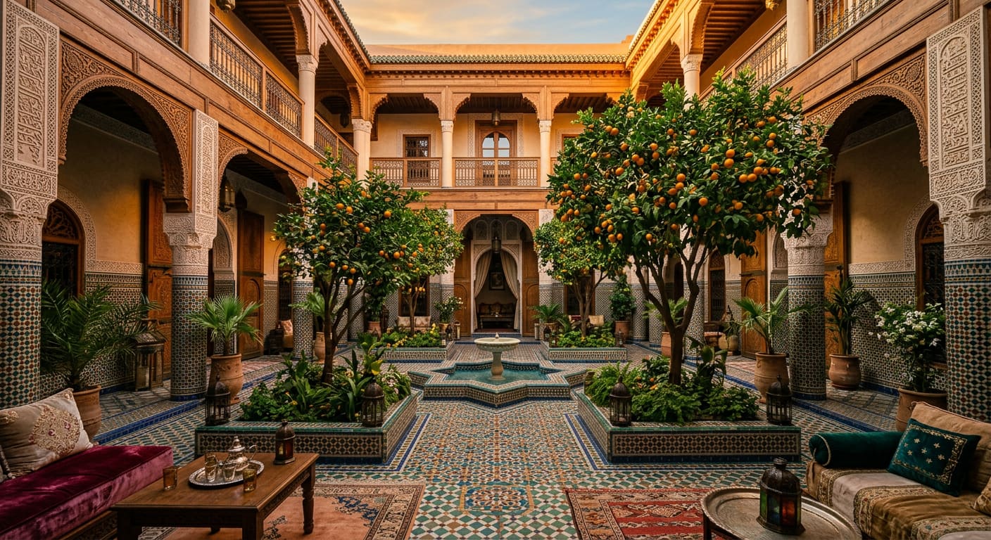Luxury short-term rentals in Marrakech, Morocco