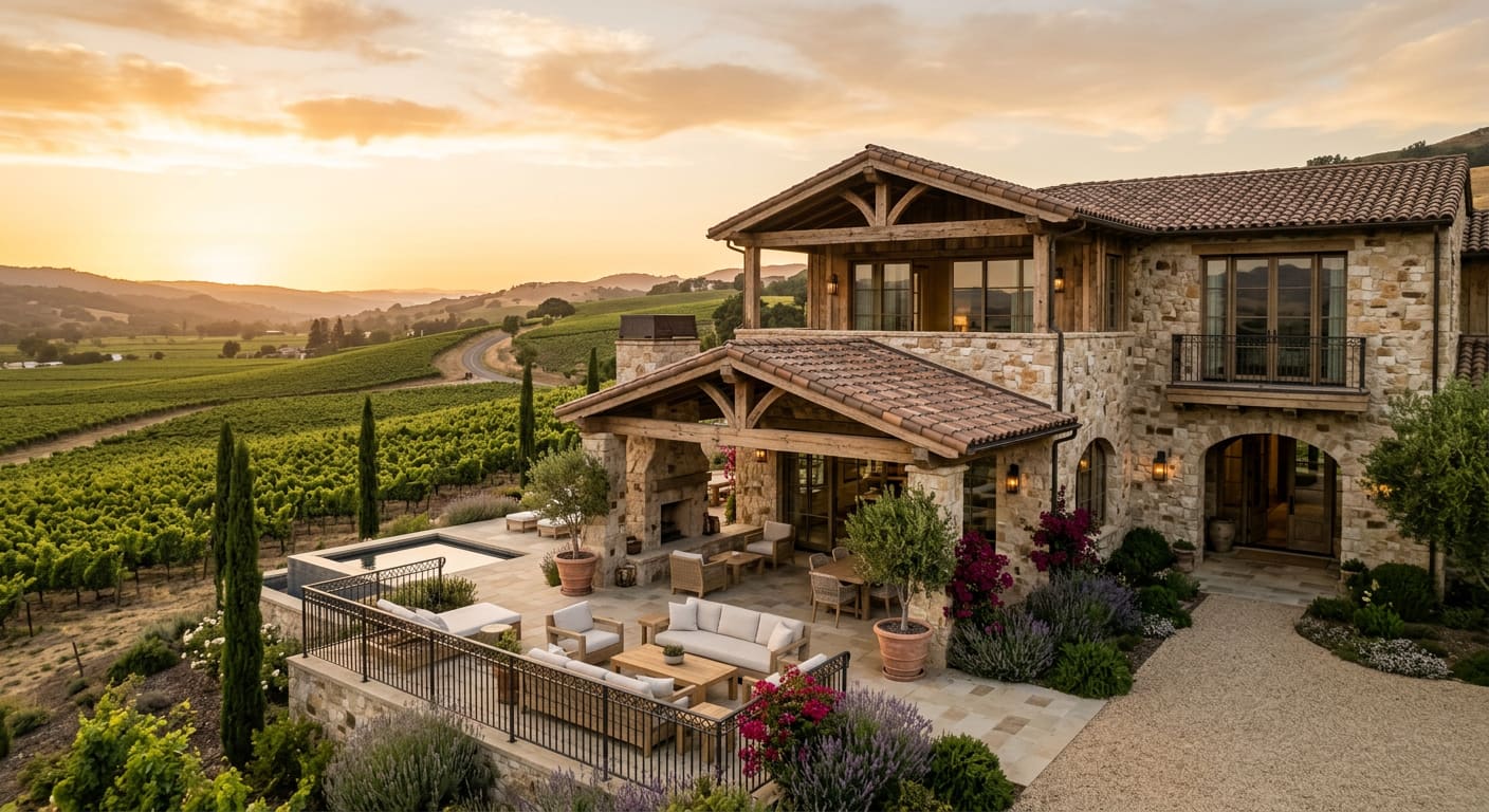 Luxury short-term rentals in Napa Valley, United States