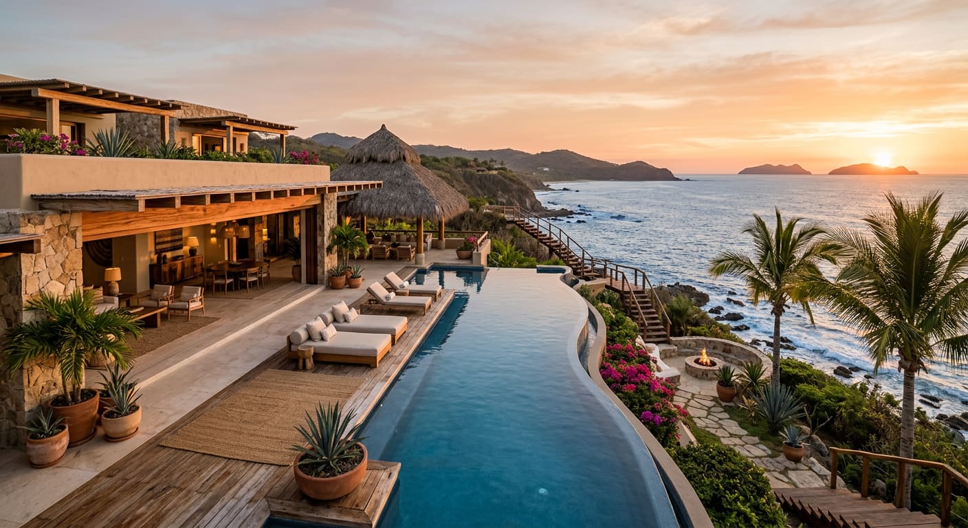 Luxury short-term rentals in Punta Mita, Mexico